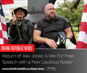 Return of Alex Jones: A Win For Free Speech with a Few Cautious Notes"